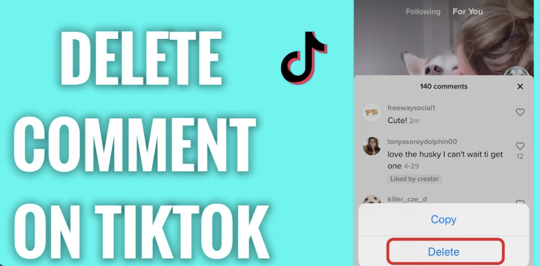 How to Delete a Comment on Tiktok
