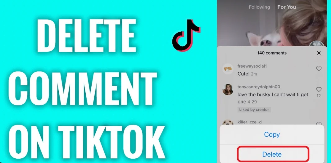 How to Delete a Comment on Tiktok