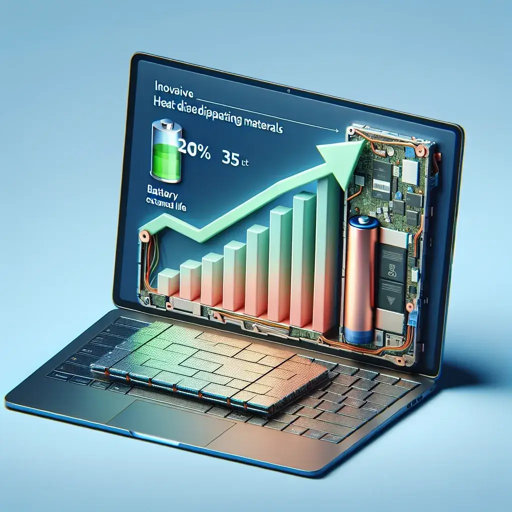 Ultra-thin Heat-Dissipating Materials Extend Battery Life in Laptops by 30%